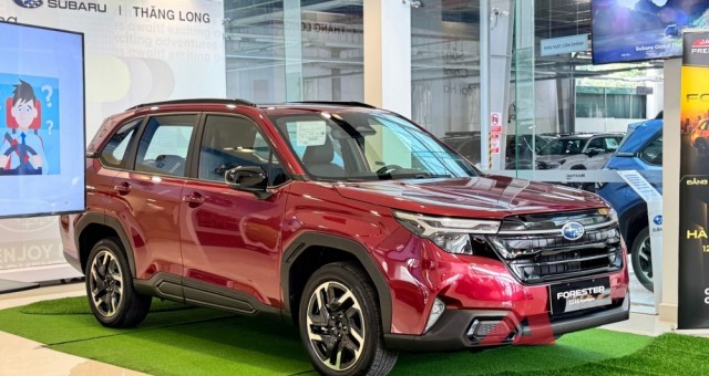 Xả hàng tồn kho, Subaru Forester VIN 2024 được đại lý hạ giá hàng trăm triệu đồng